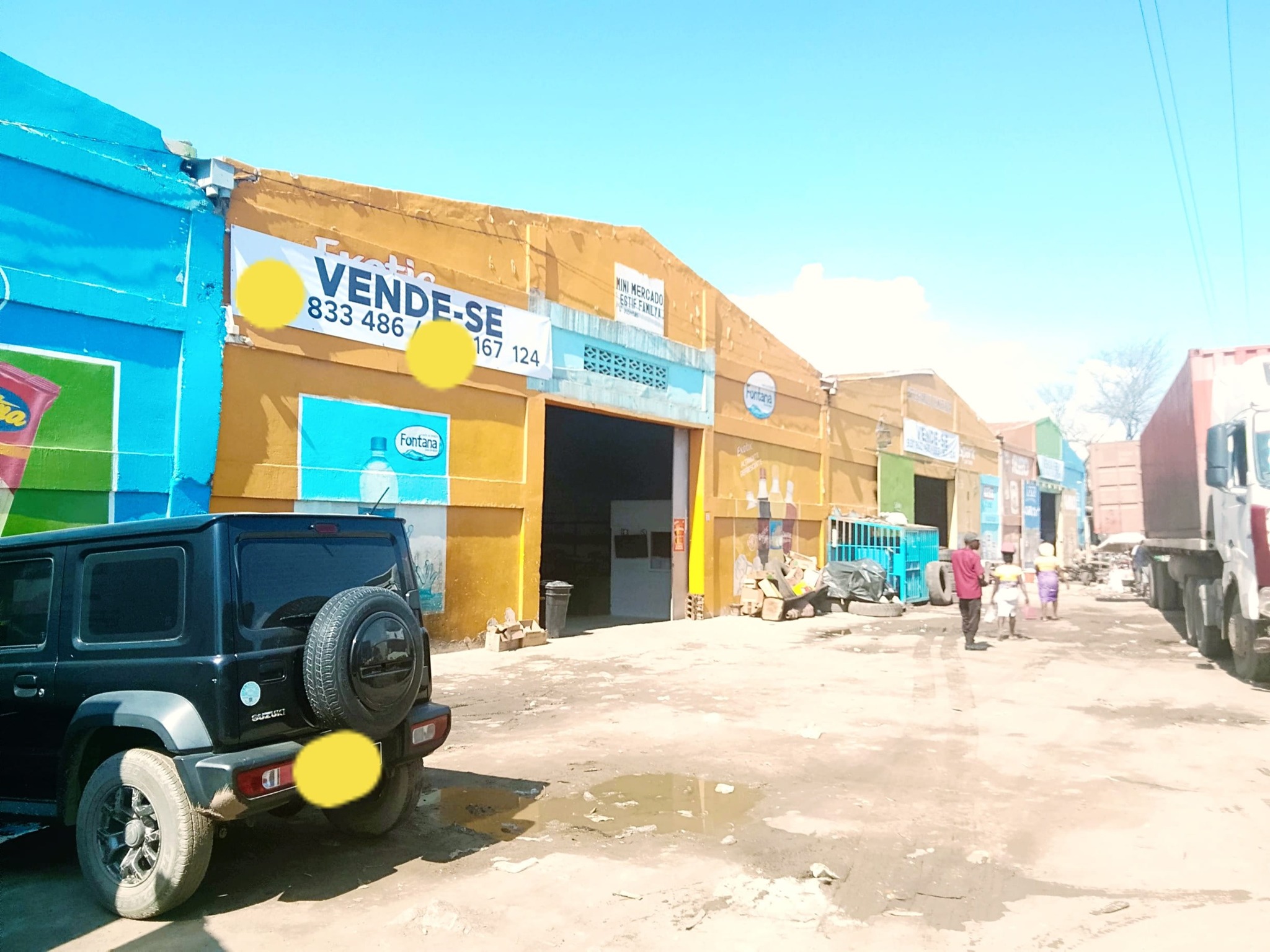 ARMAZÉNS A VENDA EM BENGUELA